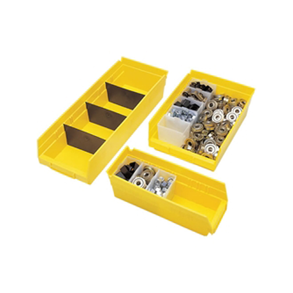 Yellow-Plastic-Storage-Bins