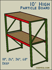 FastRak-Starter-10-Feet-High-Particle-Board