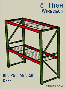 FastRak-Starter-8-Feet-High-Wiredeck