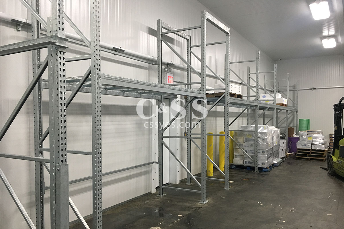 Cold Storage Galvanized Pallet Rack 12 Cold Storage Galvanized Pallet Rack 12