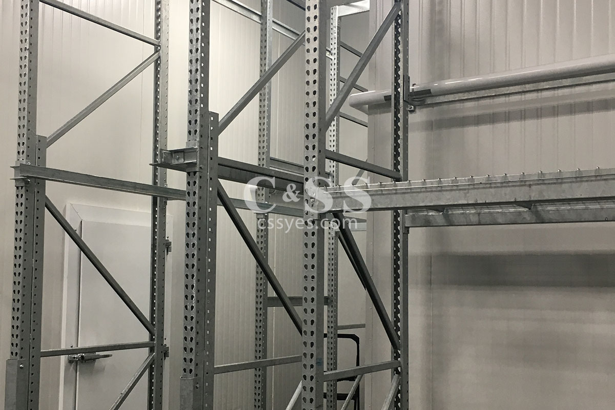 Galvanized Drive In Pallet Rack 12 Galvanized Drive In Pallet Rack 12