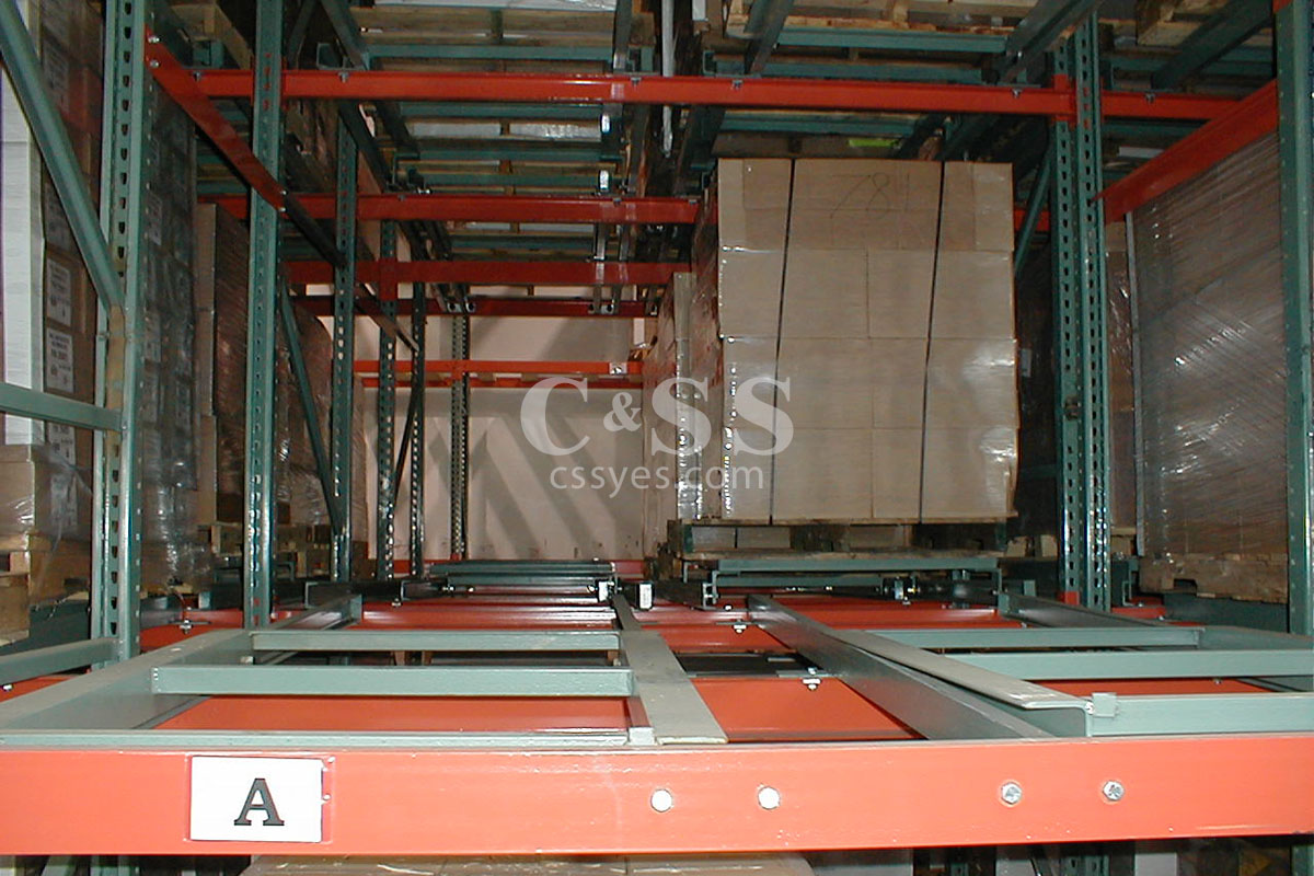 Interlake Push Back Pallet Racks Interlake Push Back Pallet Racks