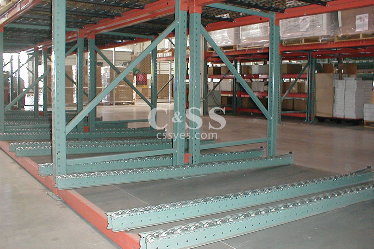 Pallet Rack Floor Conveyor 12 Pallet Rack Floor Conveyor 12