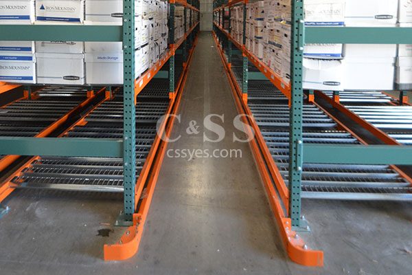 Rack Forklift Guide Rails 6L