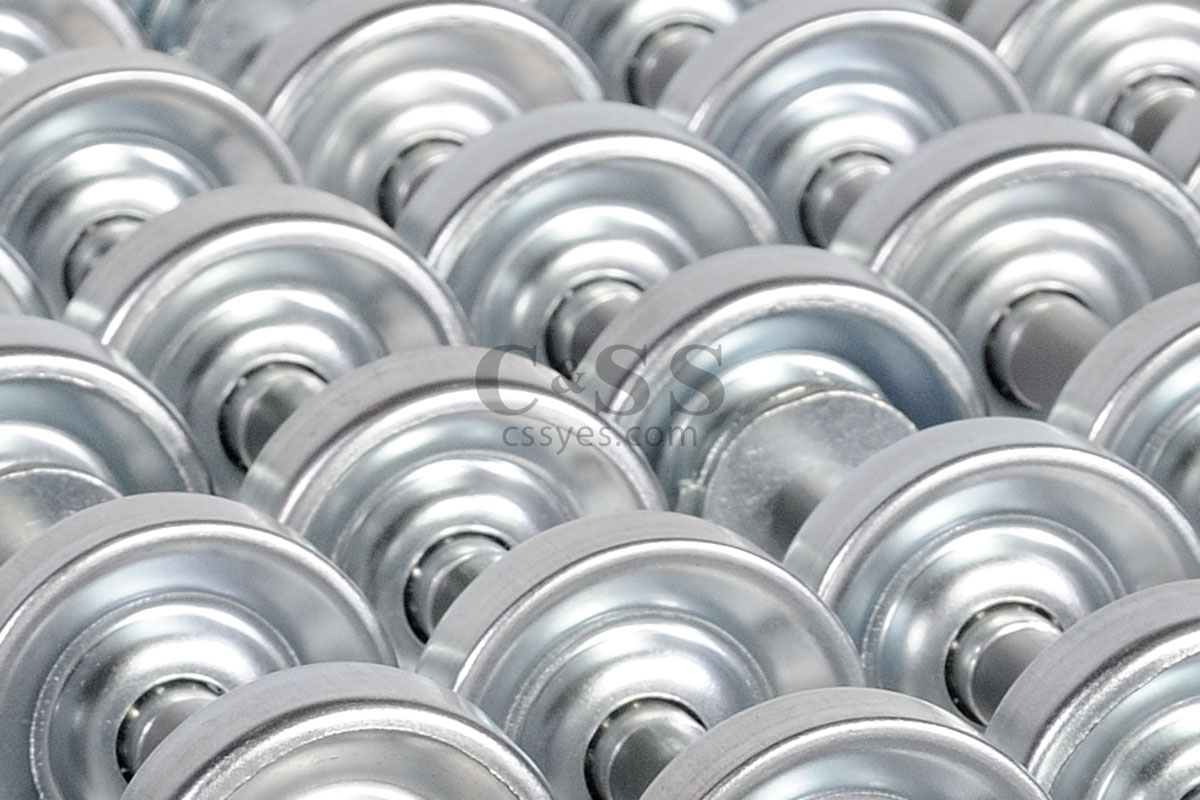 Steel Skatewheel Expandable Conveyor 12
