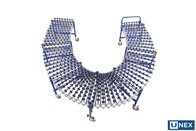 unex flex series gravity conveyor unex flex series gravity conveyor