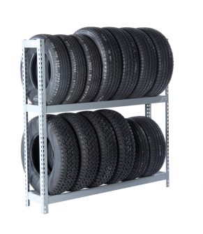 RiveTier 2 Tire Rack