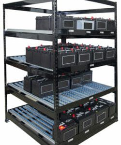 RiveTier battery rack