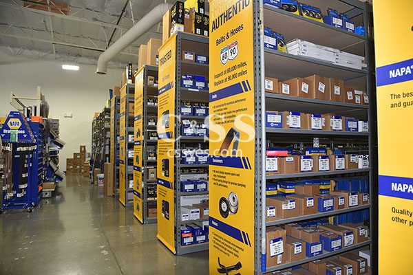 NAPA Auto Parts Shelving 6