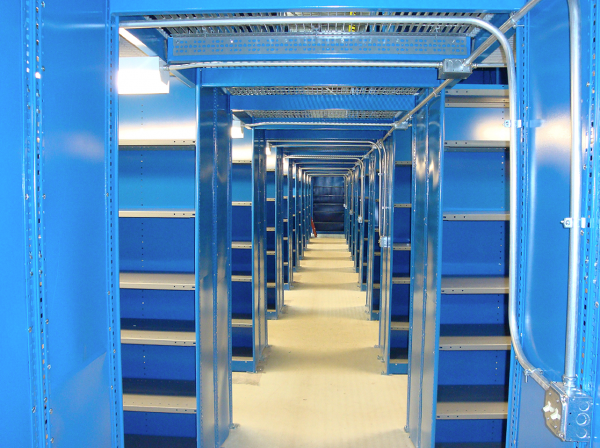 pacific shelving closed units