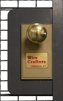 WireCrafters standard lock door knob big