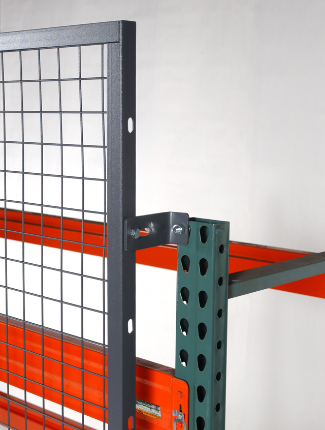 RackBack pallet rack backing panels side view