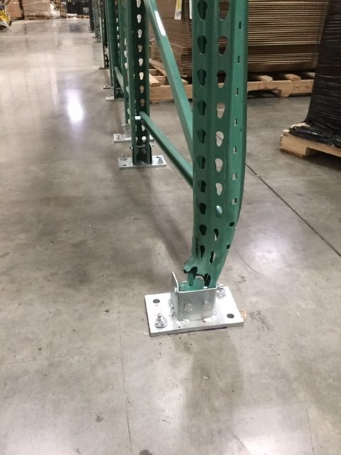 damaged pallet racking