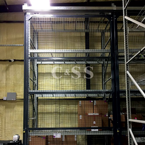 Wirecrafters Pallet Rack Enclosures