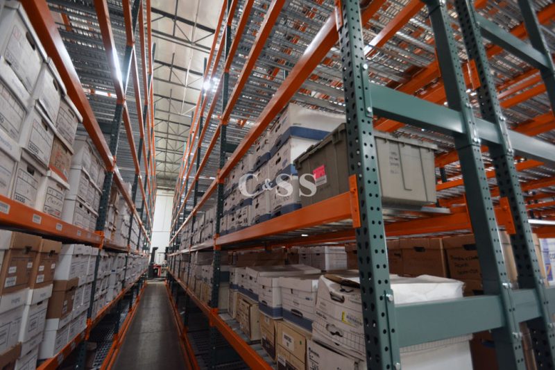 Case Studies High Density Storage System For Growing Records Management Company