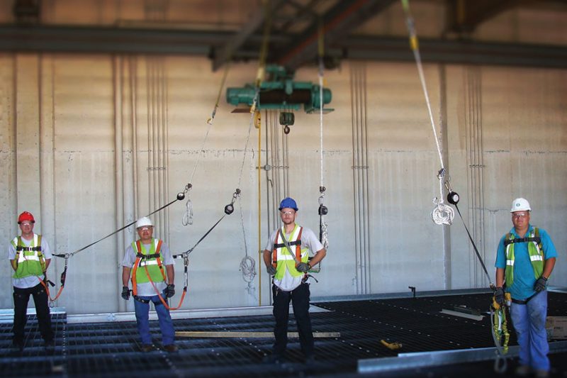 Mezzanine Installation Personal Protective Equipment