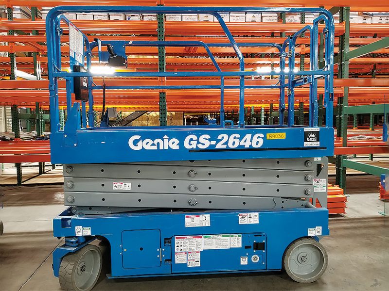 Used For Sale Self Propelled Scissor Lift For Pallet Racks