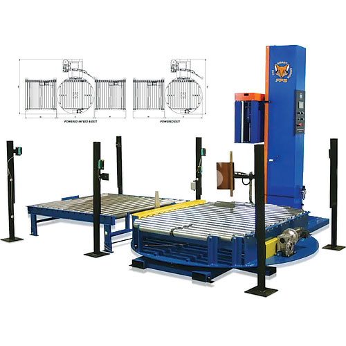 Inline Automatic Pallet Wrapping Machine