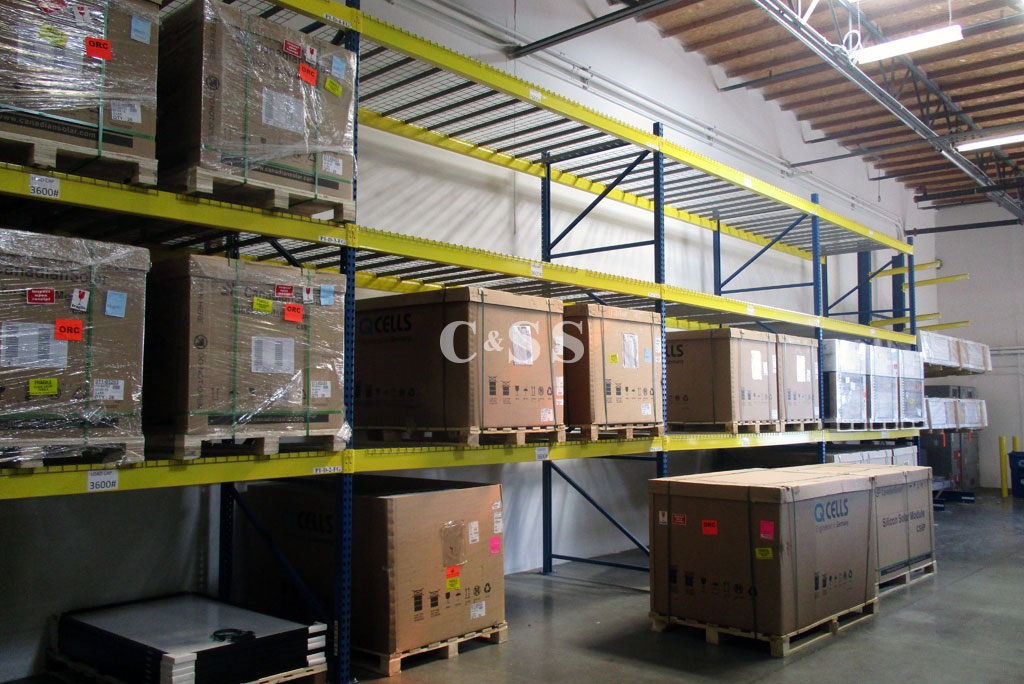 Solar Company Warehouse Expansion Solar Panel Storage C&SS