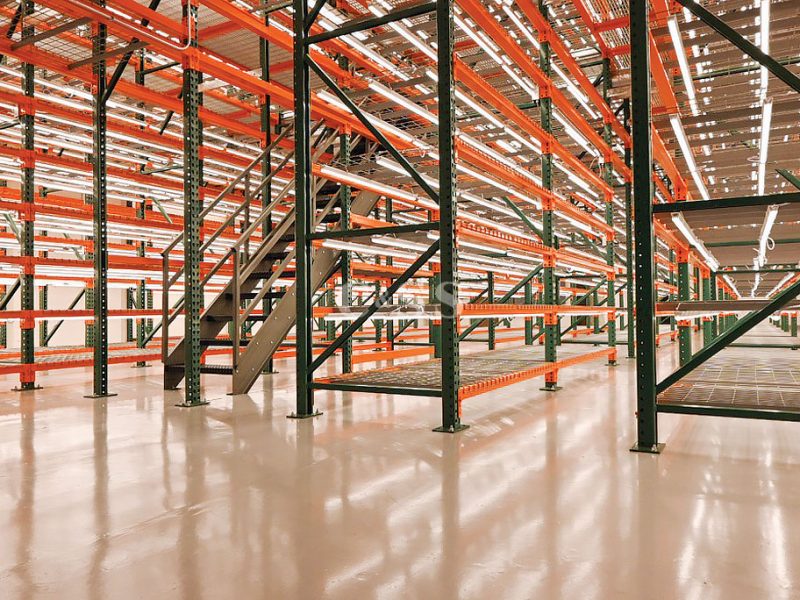 Pallet Rack Supported Catwalk For Global Company