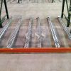 Floor Mounted Metal Skate Wheel Pallet Flow Rack