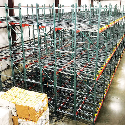 Heavy Duty Push Back Storage For Valuable Products Heavy Duty Push Back Storage For Valuable Products