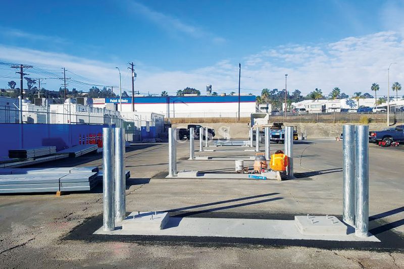 Outdoor Storage Platform For Energy Storage Company