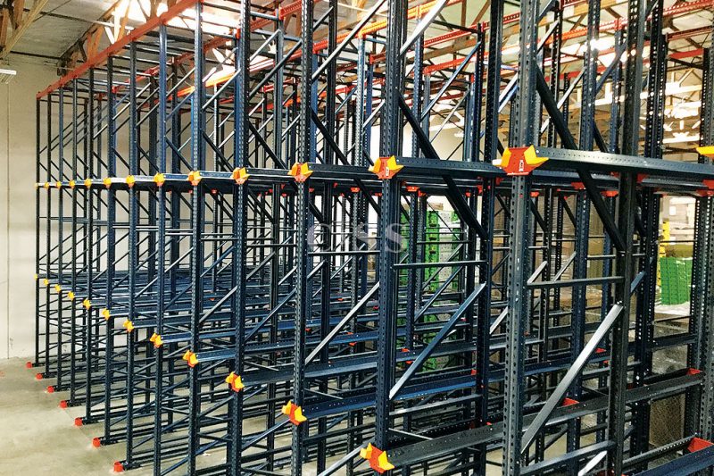 Drive In Pallet Racking System Improves Forklift Safety