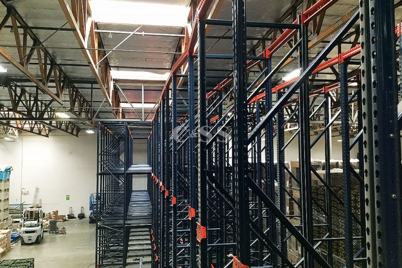 Drive In Pallet Racking System To Preserve Family Owned Produce