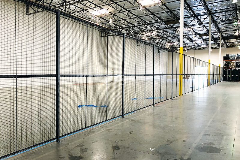 High Fence Wire Partition for Earthquake Safety