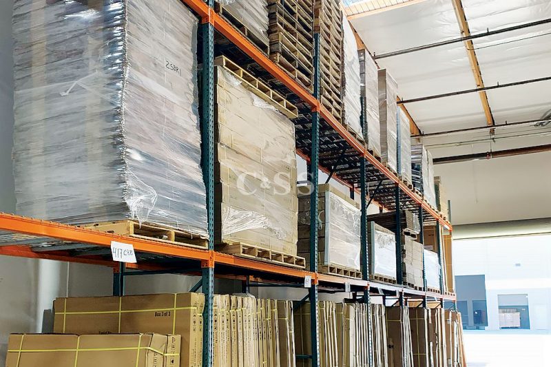 Pallet Racking Shelving for Infrared Sauna Company