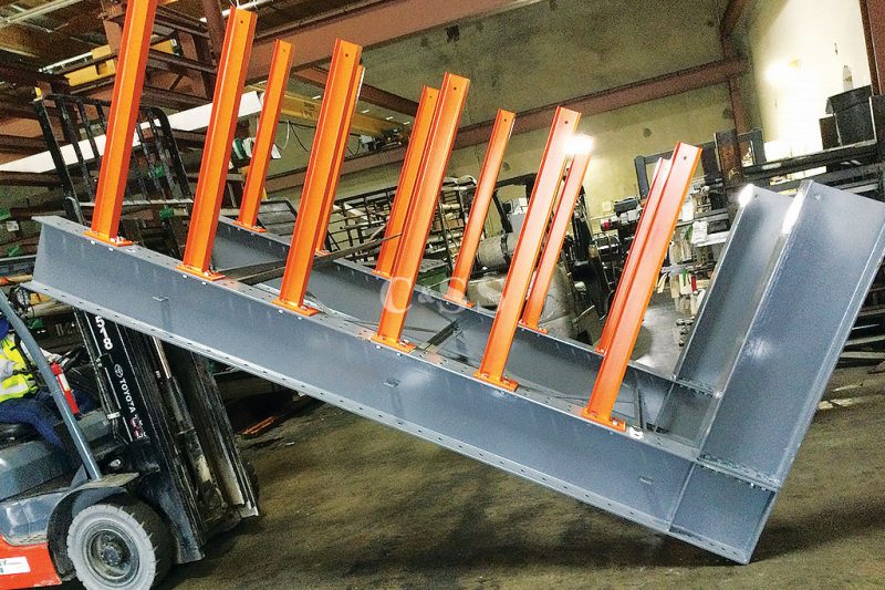 Structural Steel Cantilever Rack for The Steel Business