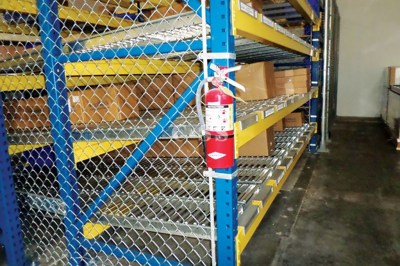 Fire Safety Compliance Industrial Boltless Shelving
