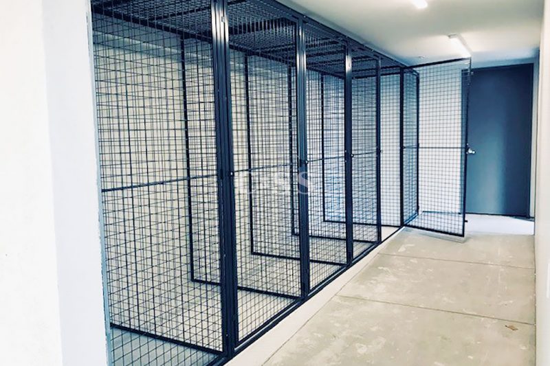 Steel Tenant Storage Lockers for Resident Safety