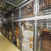 Facility Fire Safety with Secure Wine Storage Partition