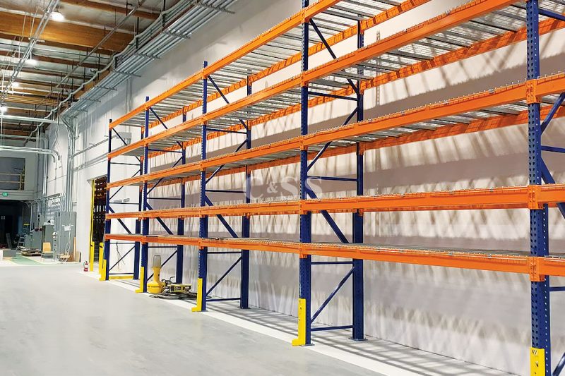 Mining Electric Vehicle Business Uses Pallet Racking System