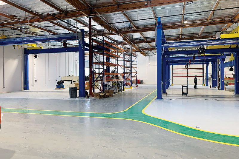 Mining Electric Vehicle Warehouse Uses Pallet Racking System