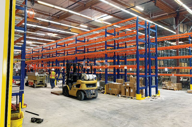 Pallet Racking System for Mining Vehicle