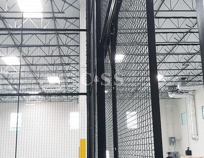 Technology Firm Has Custom Designed Metal Storage Cage