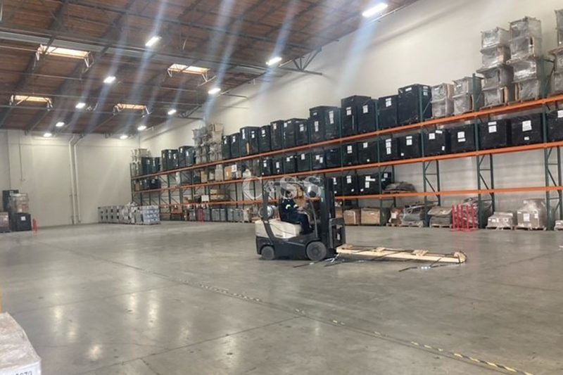 Otay Mesa Constructs Pallet Rack System for Fire Safety