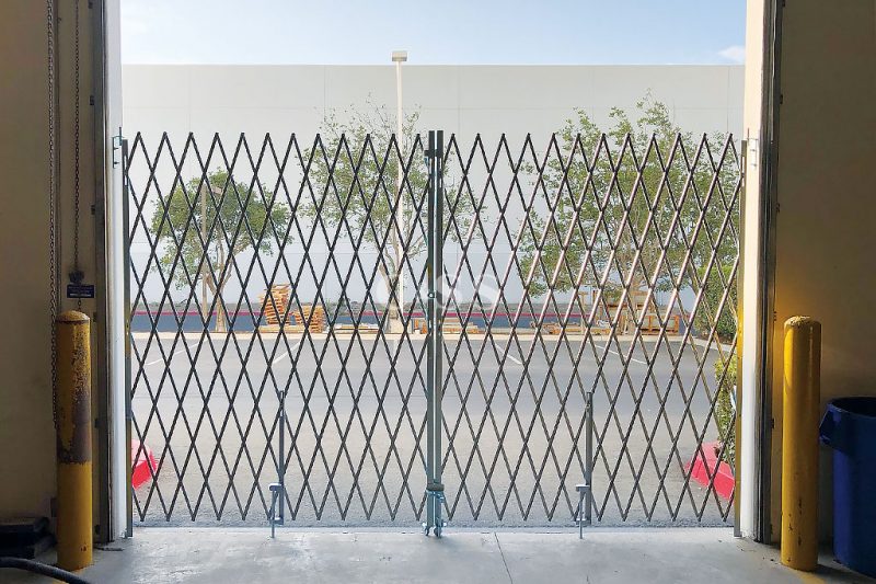 Scissor Gate Installed in San Diego Logistics Facility