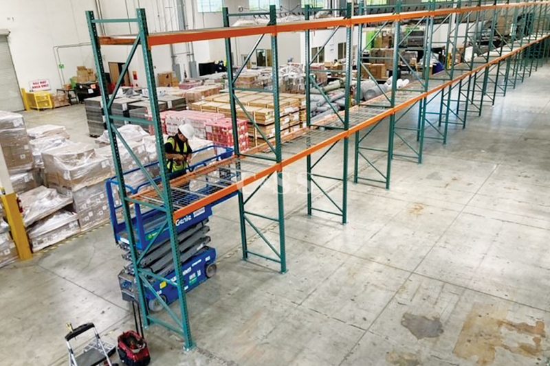 Structural Pallet Rack Installed in Otay Mesa Warehouse