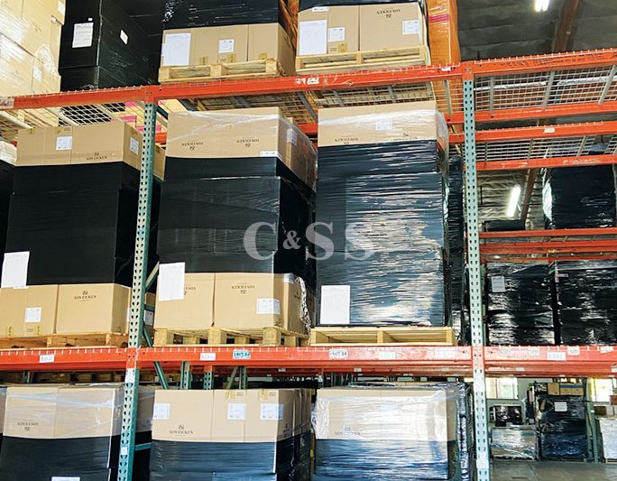Otay Mesa Warehouse Pallet Racks Used for Earthquake Safety