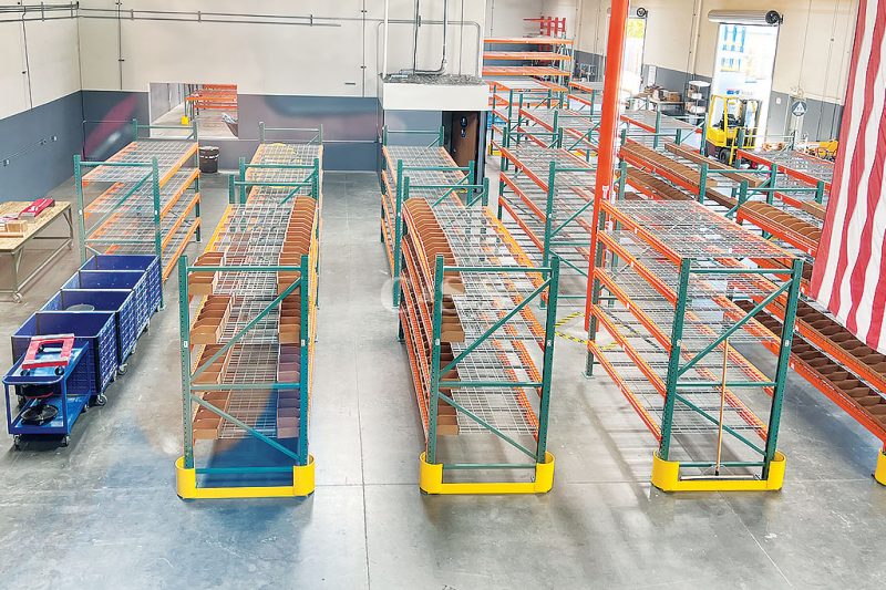Cantilever Racking to Provide Earthquake Safety Warehouse