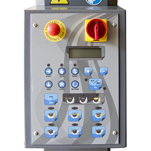 850ps Also Comes Equipped with An Electronic Film Tension Control System 850ps Also Comes Equipped with An Electronic Film Tension Control System