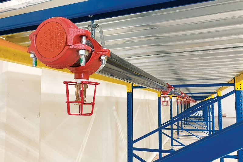 Fire Sprinklers Integrated Within Or Around These Racks Serve As Early Warning Systems