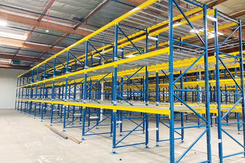 Pallet Racking Applications Are Designed To Securely Hold Batteries In Place