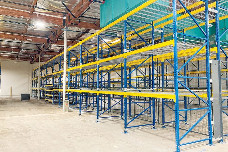 Pallet Racking System Allows Employees To Locate And Access Batteries When Needed