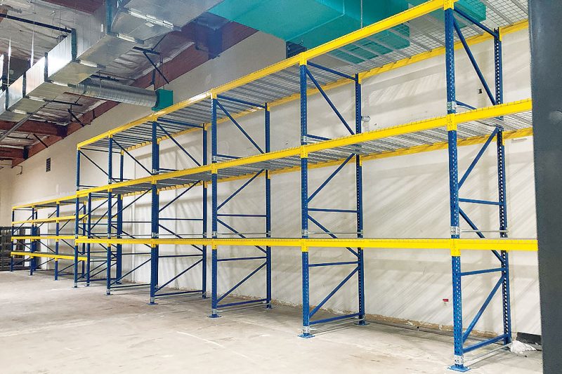 Pallet Racking Systems Safeguard Batteries And Damage Due To Shifting Or Collapsing Storage