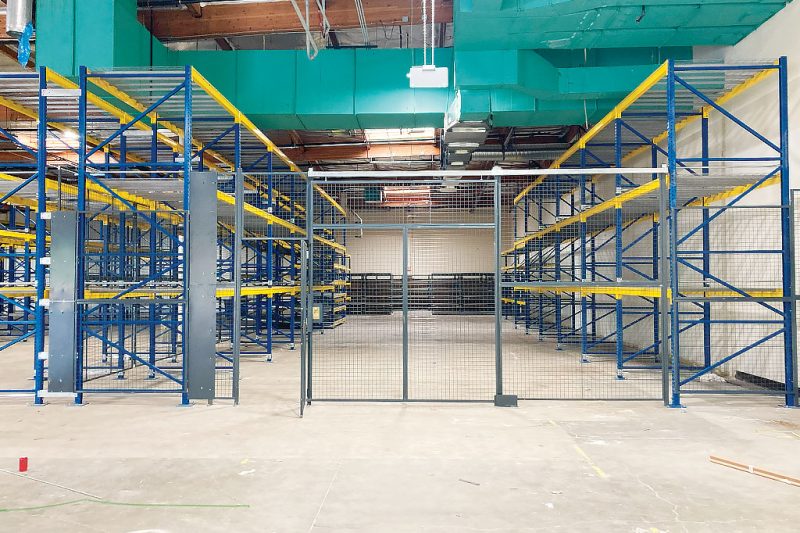 Wire Cages Are Equipped With Integrated Fire Suppression Systems